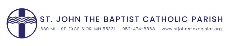 St. John the Baptist Catholic Church & Montessori School logo